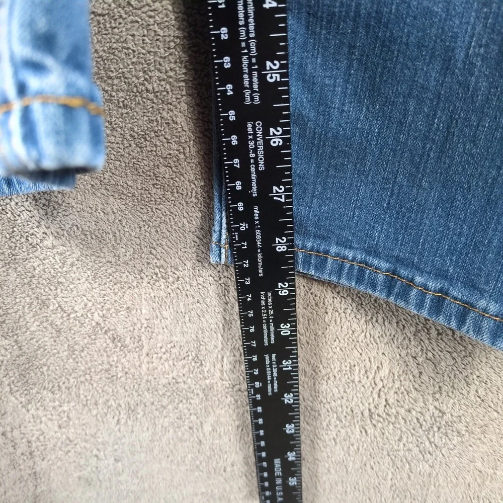 Levis 541 Athletic Taper‎ Mens Jeans 36x32 Blue Medium Wash WaterLess